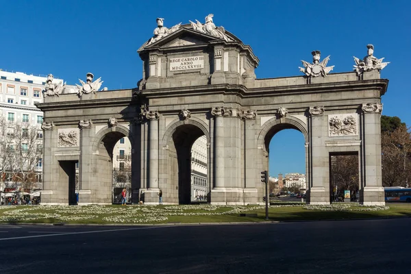 Puerta de Alcala a Madrid, Spagna — Foto Stock