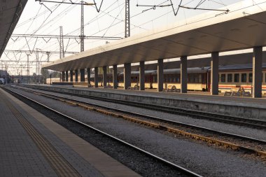 Bulgaristan 'ın Sofya kentindeki Merkez Tren İstasyonu