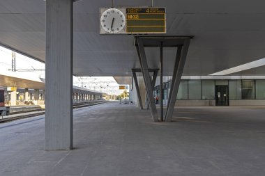 Bulgaristan 'ın Sofya kentindeki Merkez Tren İstasyonu