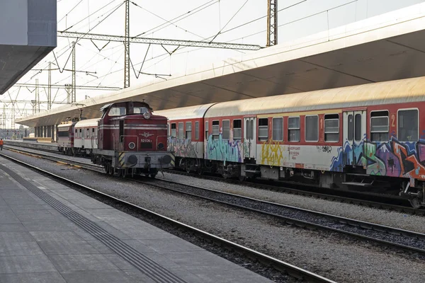 불가리아 의소 피아시에 있는 중앙 철도 편지지 — 스톡 사진