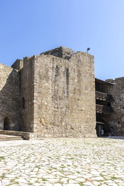 Fortaleza de Smederevo na costa do rio Danúbio, Sérvia — Fotografia de Stock