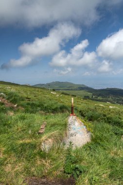 Bulgaristan 'ın Vitosha Dağı' nın İnanılmaz Yaz manzarası