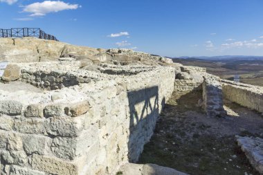Bulgaristan 'ın antik Trakya kenti Perperikon' un kalıntıları