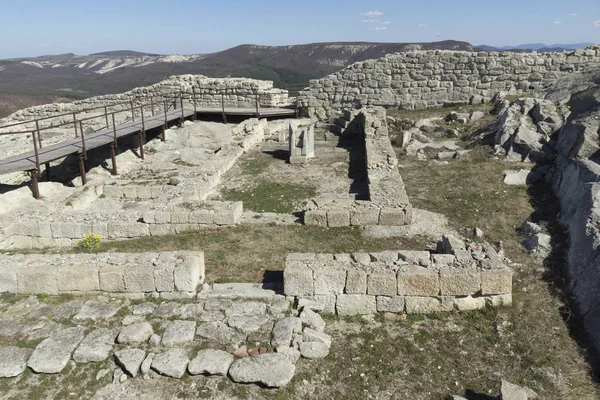 Ruínas da antiga cidade trácia de Perperikon, Bulgária — Fotografia de Stock