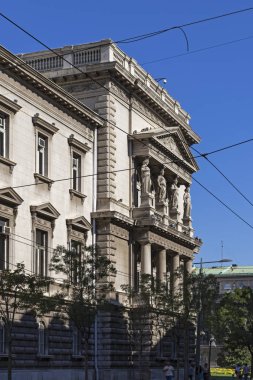 Sırbistan 'ın Belgrad kentinin merkezindeki Eski Saray - Belediye Binası