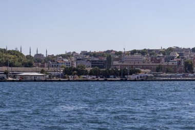 İstanbul'da Boğaz'dan Haliç'e Panorama
