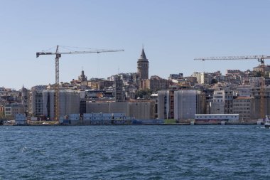 İstanbul'da Boğaz'dan Haliç'e Panorama