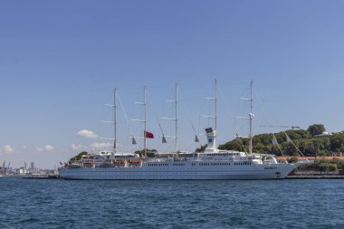 İstanbul'da Boğaz'dan Haliç'e Panorama