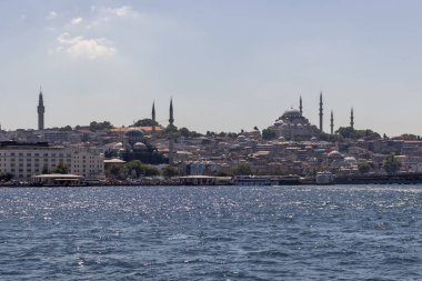 İstanbul'da Boğaz'dan Haliç'e Panorama