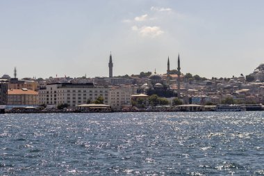 İstanbul'da Boğaz'dan Haliç'e Panorama