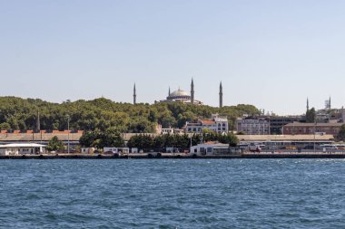 İstanbul'da Boğaz'dan Haliç'e Panorama