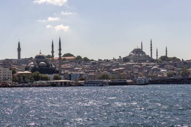İstanbul'da Boğaz'dan Haliç'e Panorama