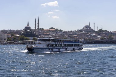 İstanbul'da Boğaz'dan Haliç'e Panorama