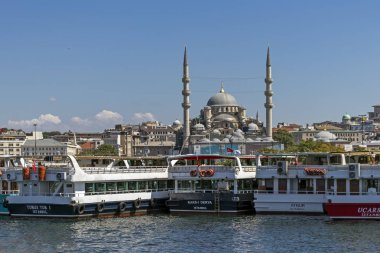 İstanbul'da Boğaz'dan Haliç'e Panorama