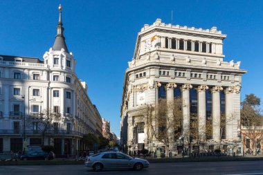 Madrid 'deki Alcala Caddesi Cervantes Enstitüsü, İspanya