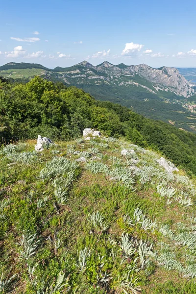 Krajobraz w pobliżu przełęczy Vratsata na Bałkanach, Bułgaria — Zdjęcie stockowe