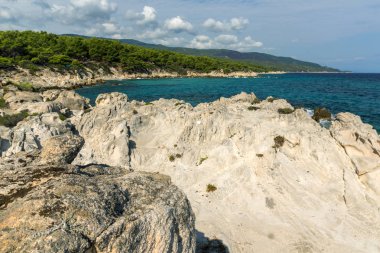 Orange Beach Kavourotripes at Sithonia peninsula, Greece