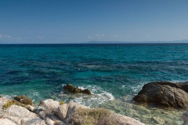 Orange Beach Kavourotripes at Sithonia peninsula, Greece