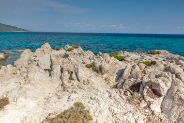Orange Beach Kavourotripes at Sithonia peninsula, Greece