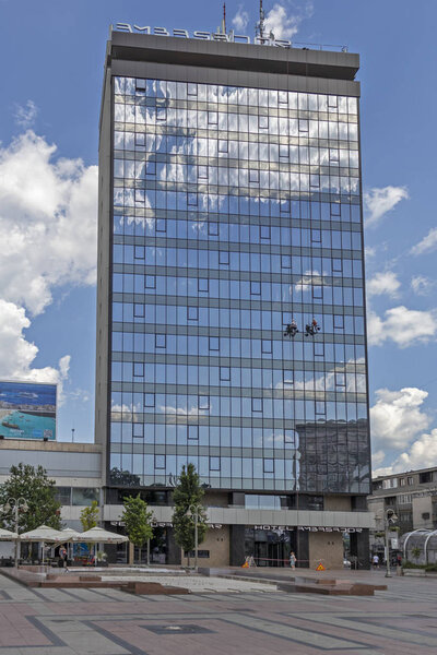 Panorama of the center of City of Nis