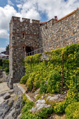 Bulgaristan 'ın Sozopol kentinde Antik tahkimat kalıntıları