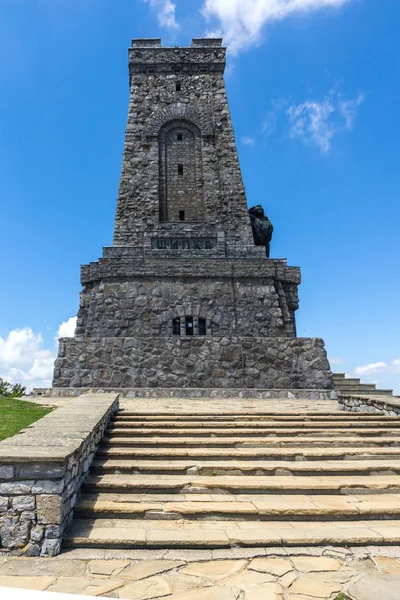 Anıt özgürlük Shipka, Bulgaria — Stok fotoğraf