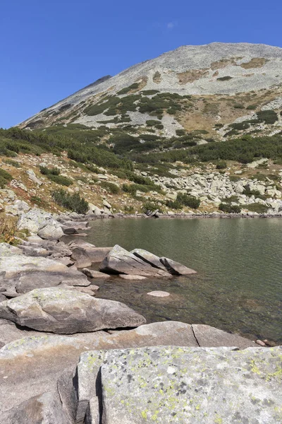 Paisagem do Lago Longo, Montanha Pirin, Bulgária — Fotografia de Stock