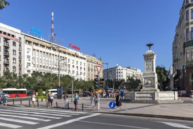 Belgrad 'ın merkezindeki çeşme