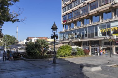 Sırbistan 'ın başkenti Belgrad' da Prens Michael Caddesi
