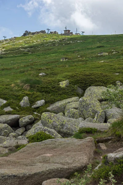 Summer landscape near Cherni Vrah peak at Vitosha Mountain,  Bul — Stock Photo, Image