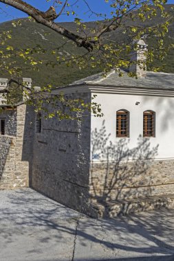 Yunanistan 'ın Serres kenti yakınlarındaki Timiou Prodromou Manastırı