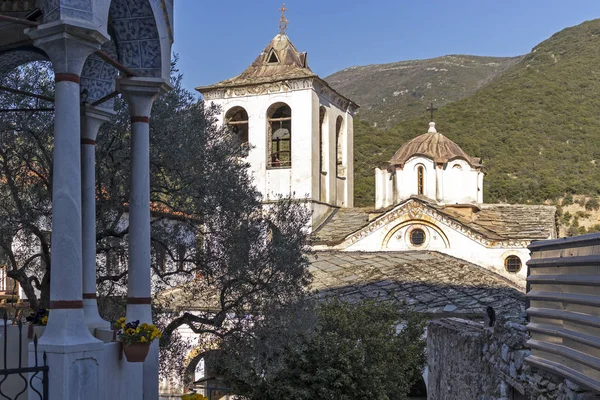 Yunanistan 'ın Serres kenti yakınlarındaki Timiou Prodromou Manastırı — Stok fotoğraf