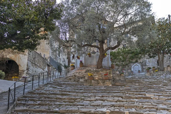 Monastère de Timiou Prodromou près de la ville de Serres, Grèce — Photo