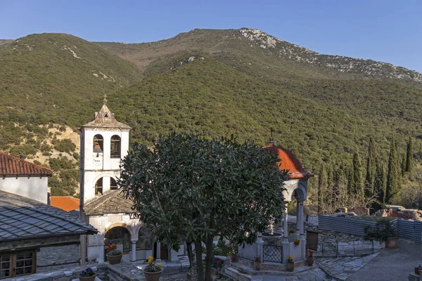 Klooster van Timiou Prodromou bij de stad Serres, Griekenland — Stockfoto