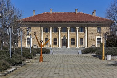 Kovaçevtsy, Bulgaristan - 12 Mart 2014: Bulgaristan 'ın Kovaçevtsi kentindeki Home Museum of Communist lideri Georgi Dimitrov