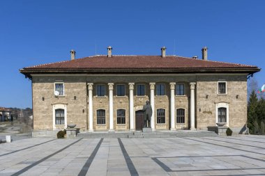 Kovaçevtsy, Bulgaristan - 12 Mart 2014: Bulgaristan 'ın Kovaçevtsi kentindeki Home Museum of Communist lideri Georgi Dimitrov