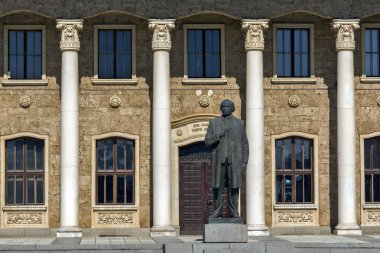Kovaçevtsy, Bulgaristan - 12 Mart 2014: Bulgaristan 'ın Kovaçevtsi kentindeki Home Museum of Communist lideri Georgi Dimitrov