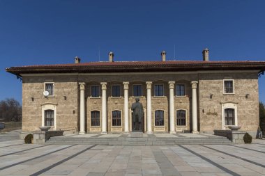 Kovaçevtsy, Bulgaristan - 12 Mart 2014: Bulgaristan 'ın Kovaçevtsi kentindeki Home Museum of Communist lideri Georgi Dimitrov