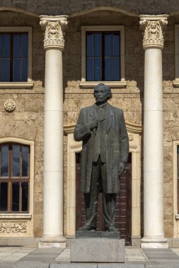 Kovaçevtsy, Bulgaristan - 12 Mart 2014: Bulgaristan 'ın Kovaçevtsi kentindeki Home Museum of Communist lideri Georgi Dimitrov