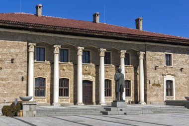 Kovaçevtsy, Bulgaristan - 12 Mart 2014: Bulgaristan 'ın Kovaçevtsi kentindeki Home Museum of Communist lideri Georgi Dimitrov