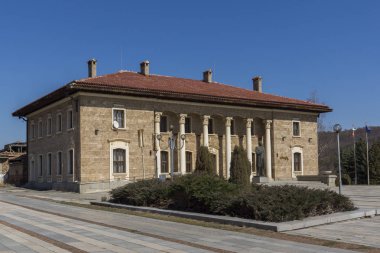 Kovaçevtsy, Bulgaristan - 12 Mart 2014: Bulgaristan 'ın Kovaçevtsi kentindeki Home Museum of Communist lideri Georgi Dimitrov