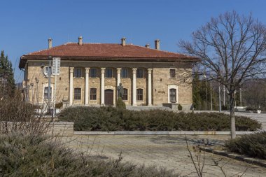 Kovaçevtsy, Bulgaristan - 12 Mart 2014: Bulgaristan 'ın Kovaçevtsi kentindeki Home Museum of Communist lideri Georgi Dimitrov