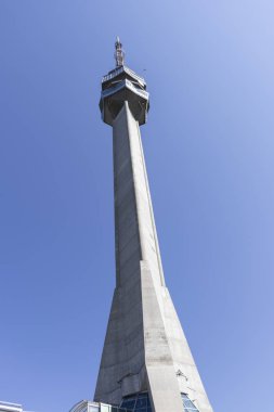 Sırbistan 'ın Belgrad kenti yakınlarındaki Avala Kulesi