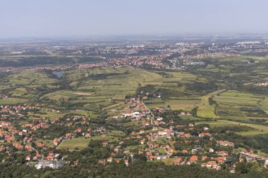 Avala Kulesi, Belgrad ve Sırbistan 'dan panoramik manzara