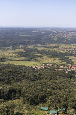 Avala Kulesi, Belgrad ve Sırbistan 'dan panoramik manzara
