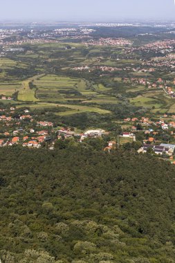 Avala Kulesi, Belgrad ve Sırbistan 'dan panoramik manzara