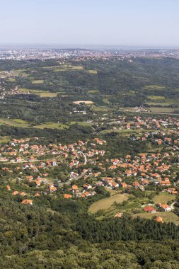 Avala Kulesi, Belgrad ve Sırbistan 'dan panoramik manzara