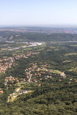 Avala Kulesi, Belgrad ve Sırbistan 'dan panoramik manzara