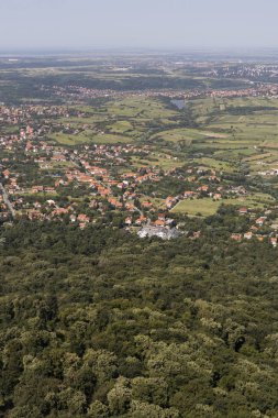 Avala Kulesi, Belgrad ve Sırbistan 'dan panoramik manzara