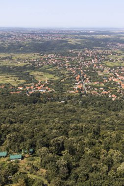 Avala Kulesi, Belgrad ve Sırbistan 'dan panoramik manzara